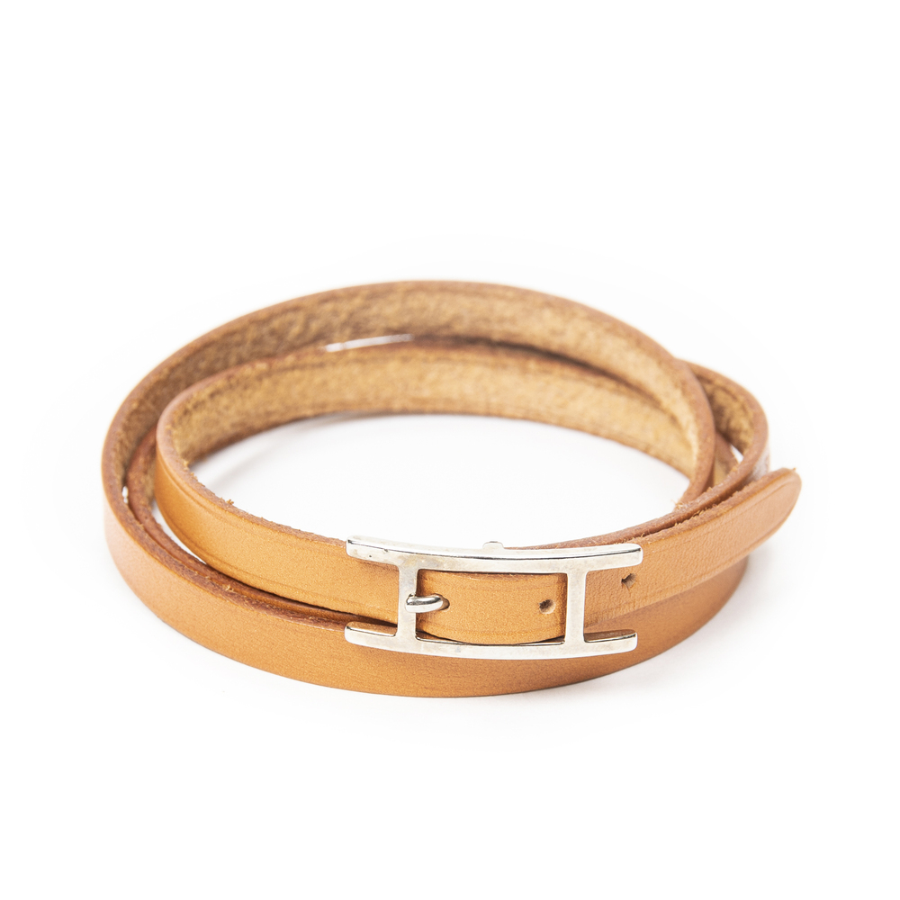 Hermes Behapi Triple Tour Bracelet